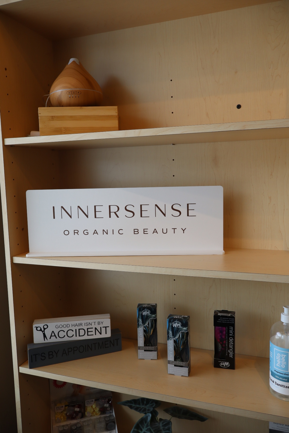 Innersense Organic Beauty retail shelf